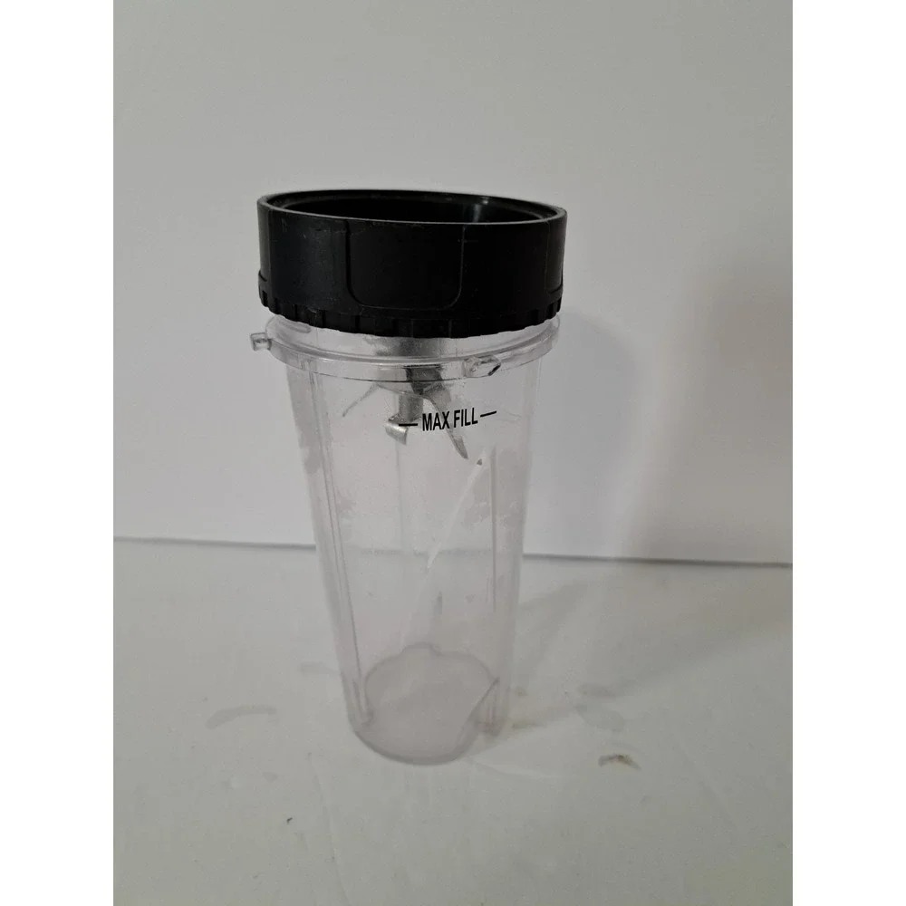 Ninja‎ BL600 Pulse 16oz Replacement Single Serve Cup And Lid Pre Owned